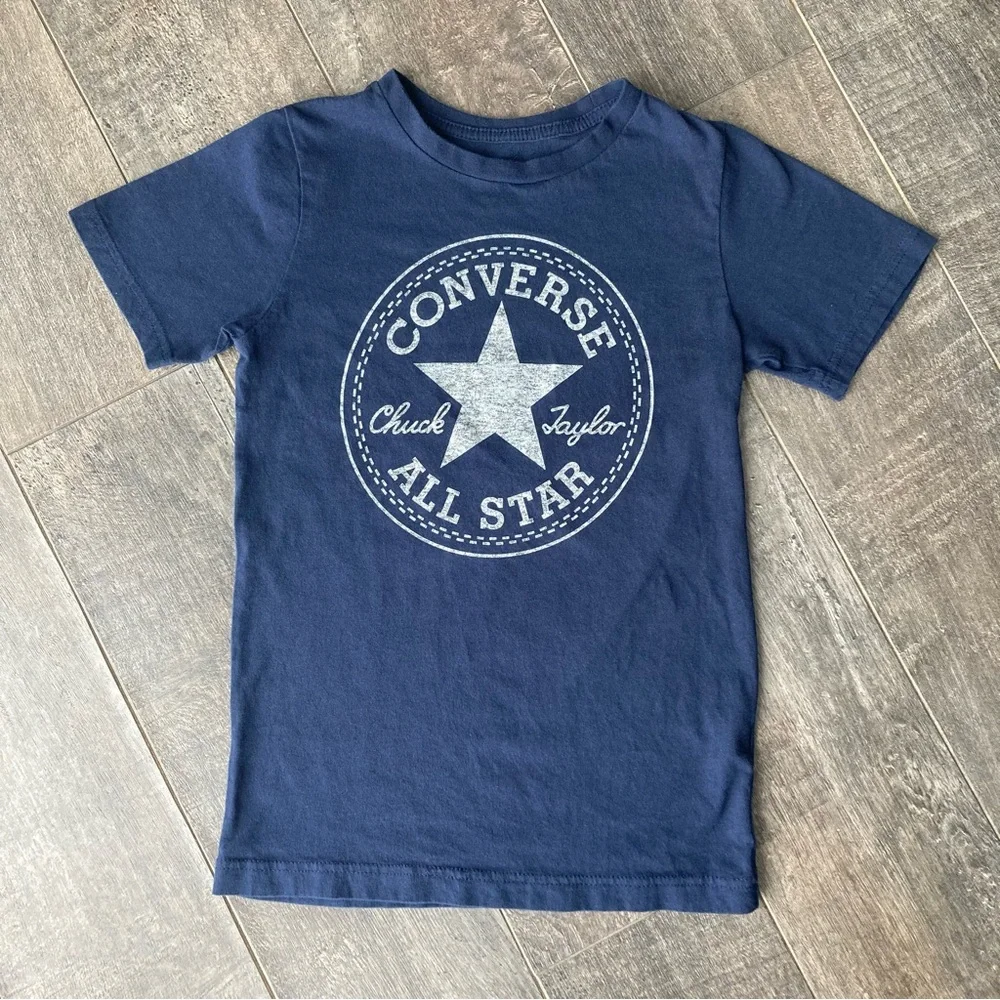 Converse Chuck Taylor Kids Medium Navy‎ Blue T-Shirt